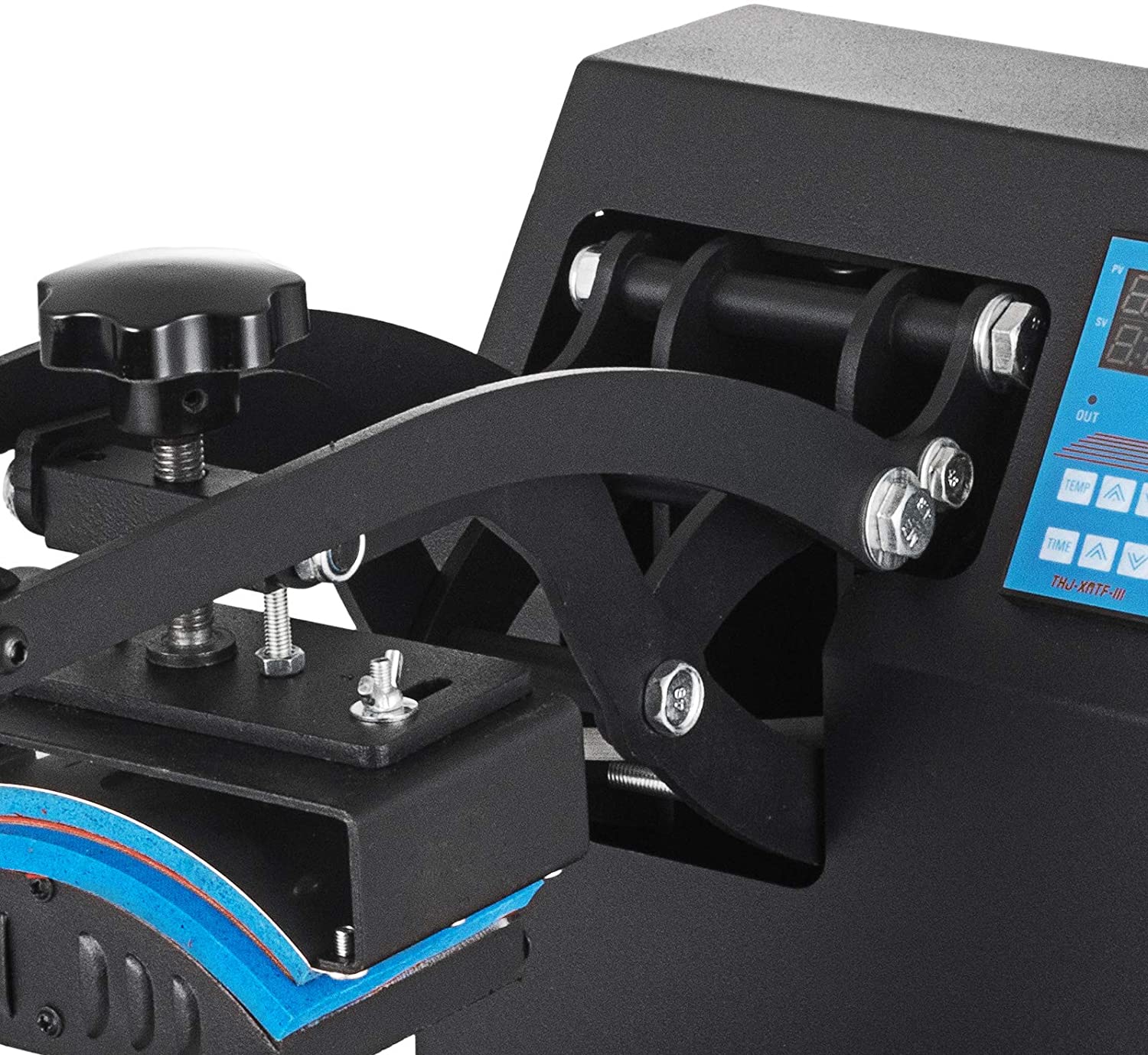 Cap Hat Press Machine 150W Cap Press Heat Machine with Digital LCD Timer and Temperature Control (Cap Press) - Image 5