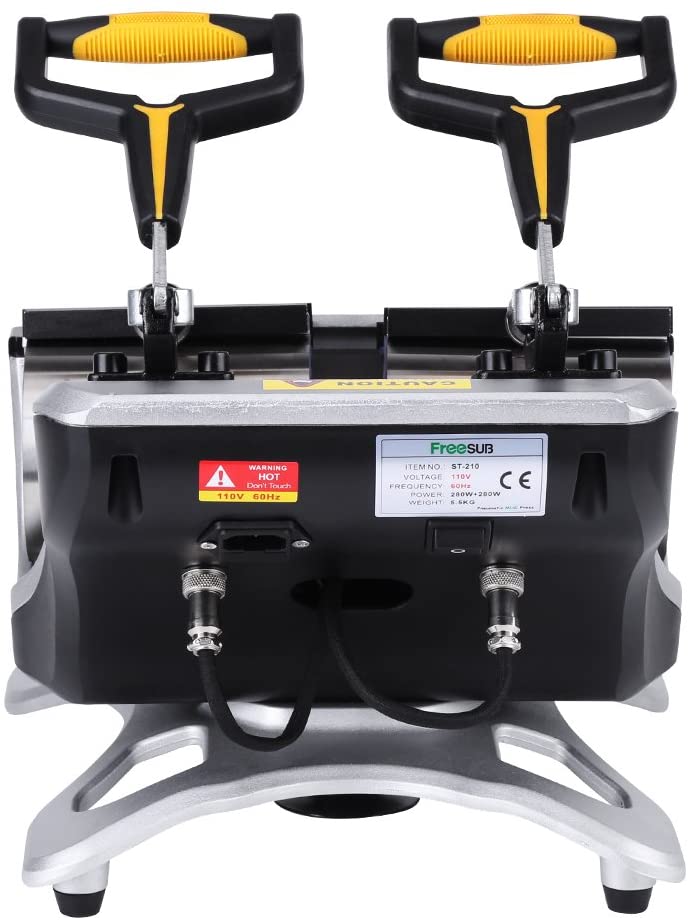 2 in 1 Digital Mug Heat Press Machine, Cup Heat Transfer Sublimation Operation Double Stations Mug Heat Press ST-210 Sublimation Transfer Printing Machine 110V 11oz - Image 10
