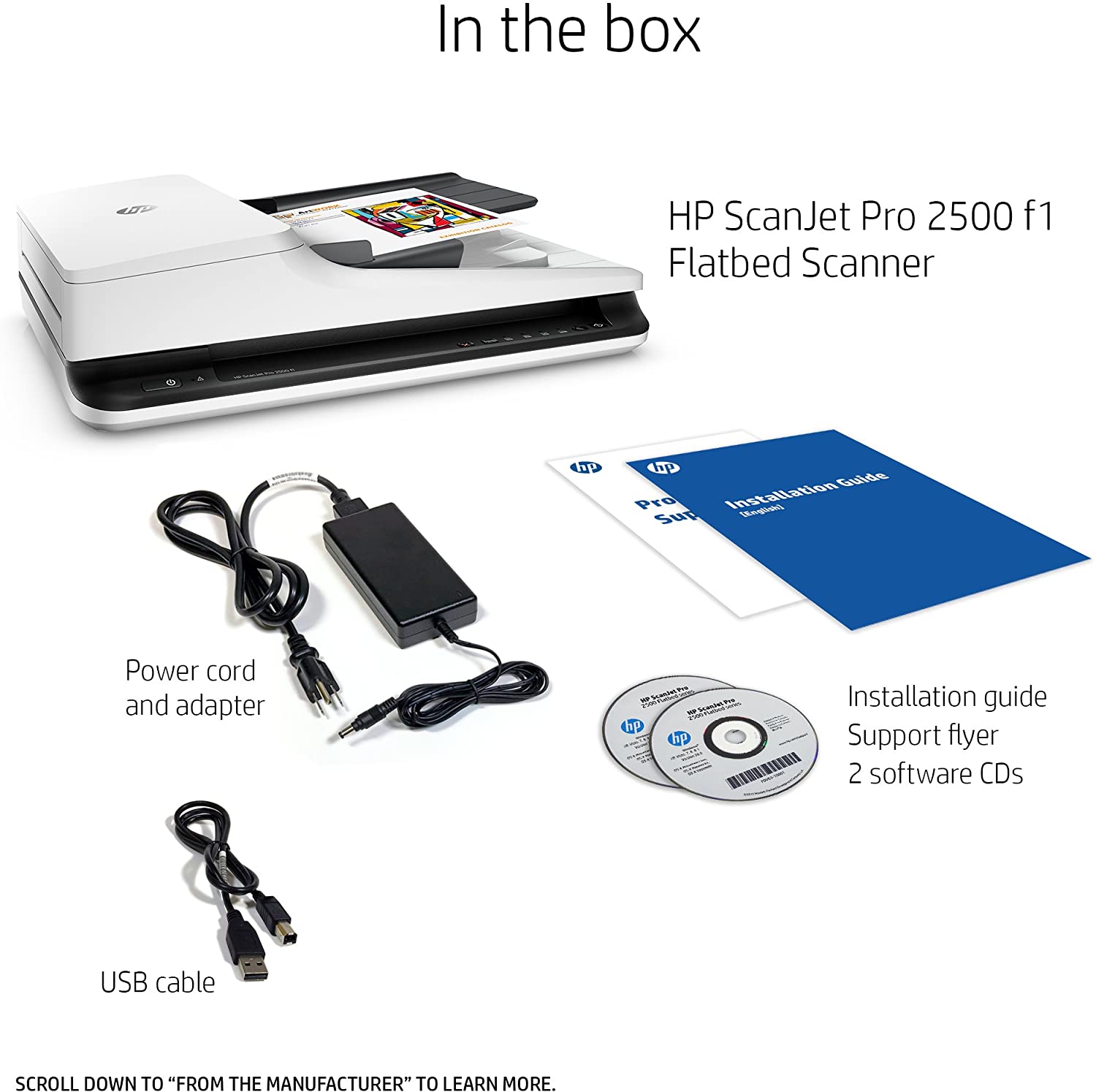 Affordable HP SCANJET PRO 2500F1 FLATBED (L2747A) - Image 3