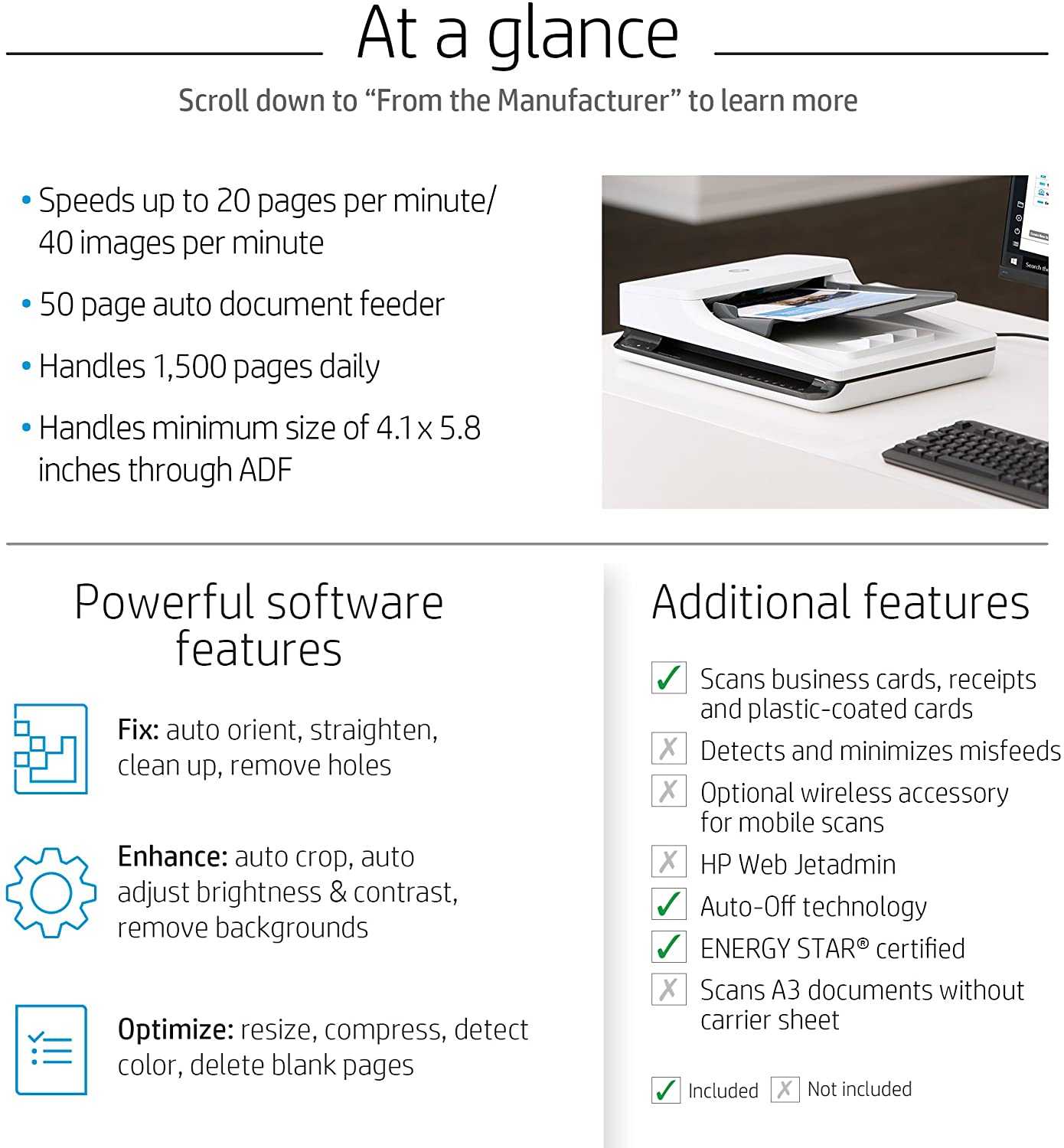 hp scanjet pro 2500
