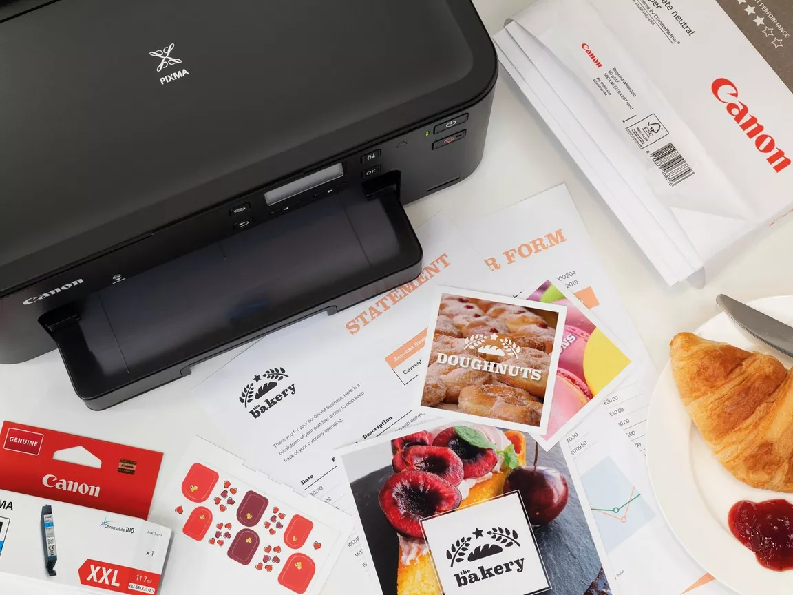 CANON PIXMA Ts705a Wireless Photo, Cd, Id Card A4 Paper Printer - Image 8